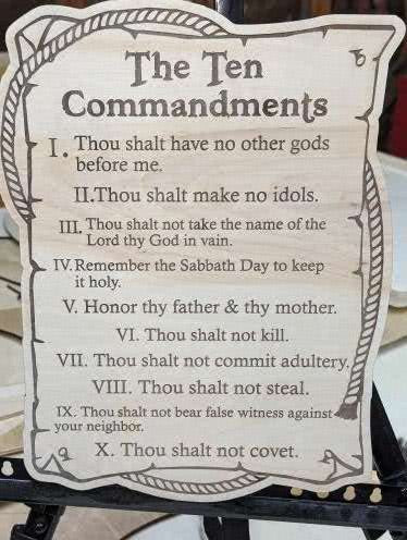 The Ten Commandments